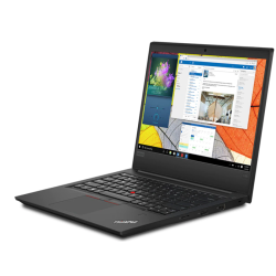 PC portable reconditionné Lenovo ThinkPad  E495 Win 10. Ordinateur portable d'occasion reconditionné garanti 12 mois.
