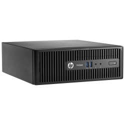 Unité centrale reconditionnée HP ProDesk 400 G3 SFF Windows 10. ordinateur fixe d'occasion remis à neuf garanti 12 mois